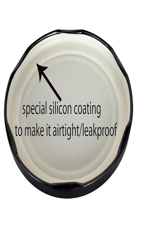 Pure Source India Metal Lug Cap Lid for Glass jar and Milk Bottles, Rust Free, Airtight, Food Grade Caps - 12 Pieces, 42 mm, Black - Image 2